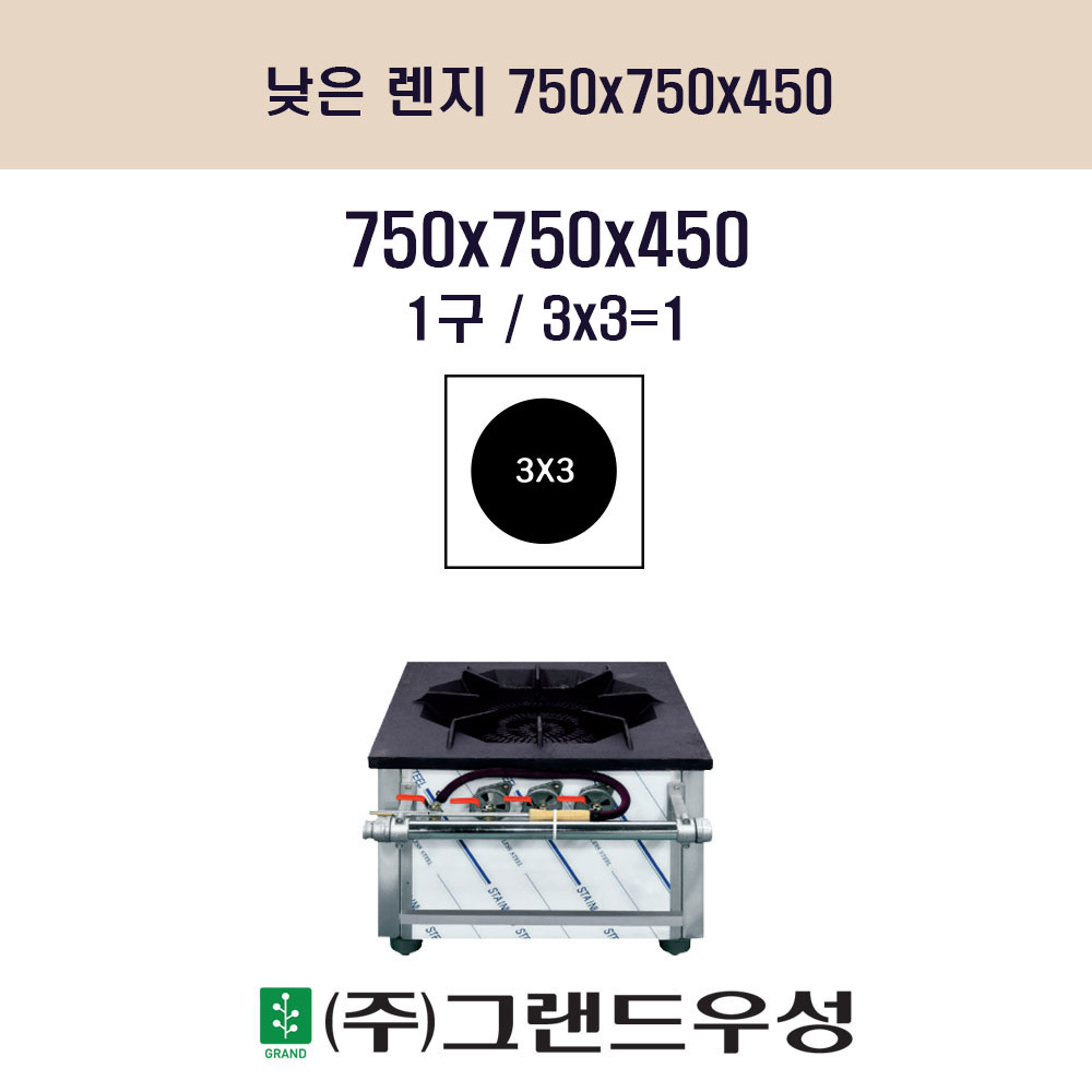  1 W750xD750xH450 