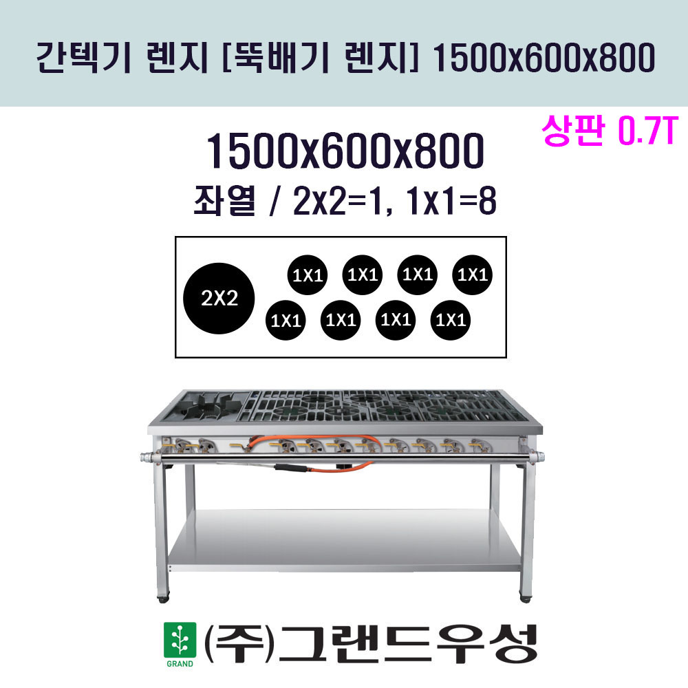 رⷻ ¿(2x2=1,1x1=8) W1500xD600xH800 